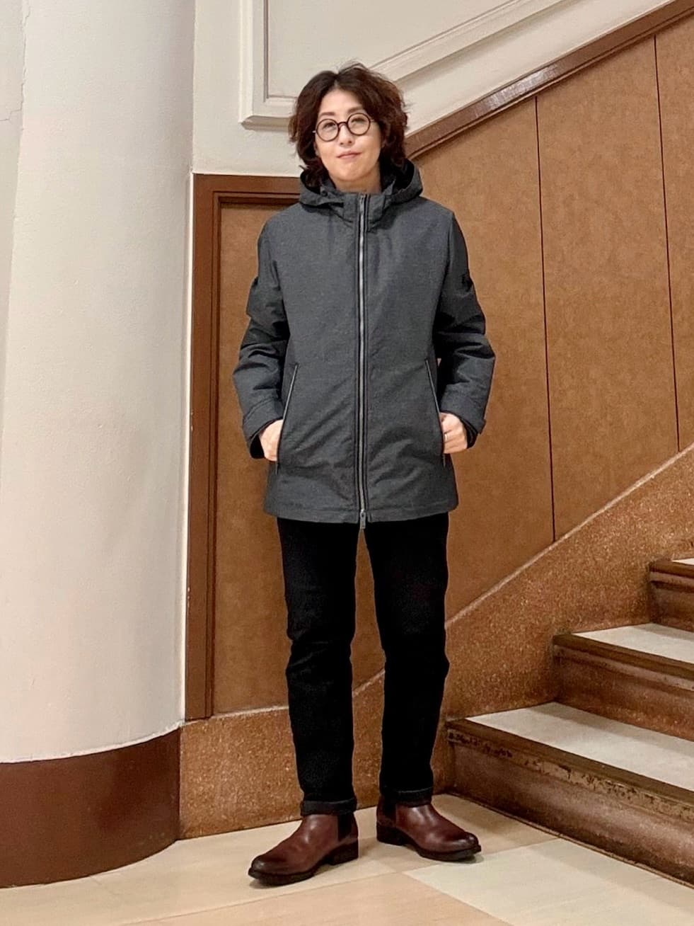 のぐみさんの「TAKEO KIKUCHI｜【Sサイズ～】ストレッチ デニム パンツ」を使ったコーディネート