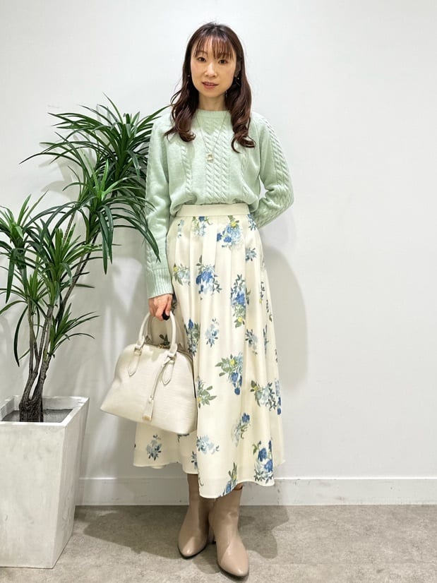 Miwaさんの「UNTITLED｜【日本製／2WAY衿】スタンドカラー ロングコート」を使ったコーディネート