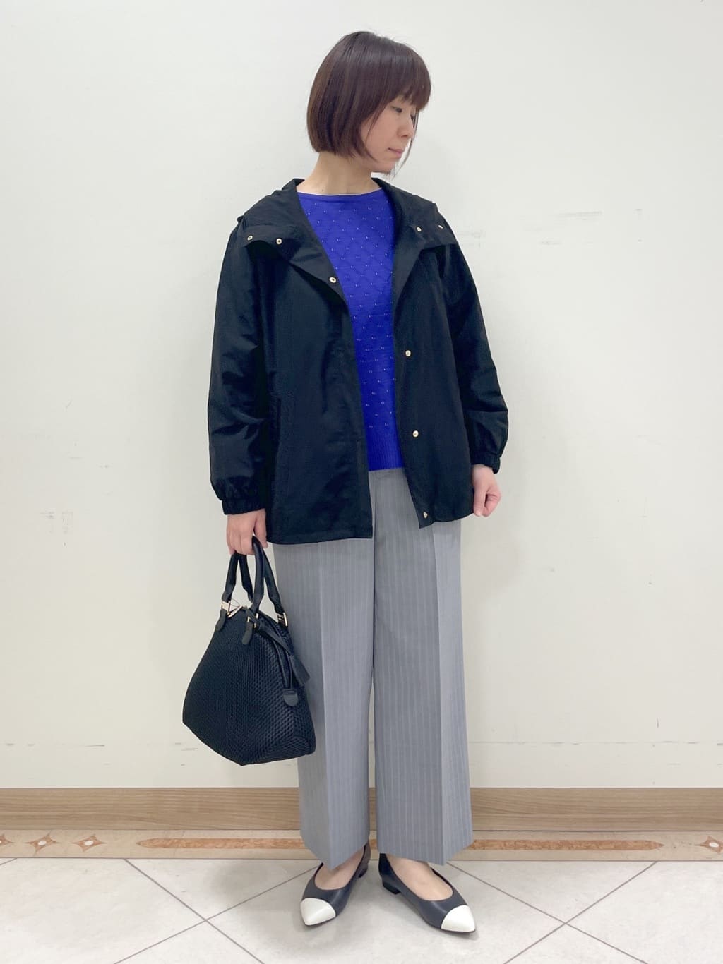 hanaさんの「Reflect｜◆【夏SALE／ショルダー付き】キレイめメッシュバッグ」を使ったコーディネート