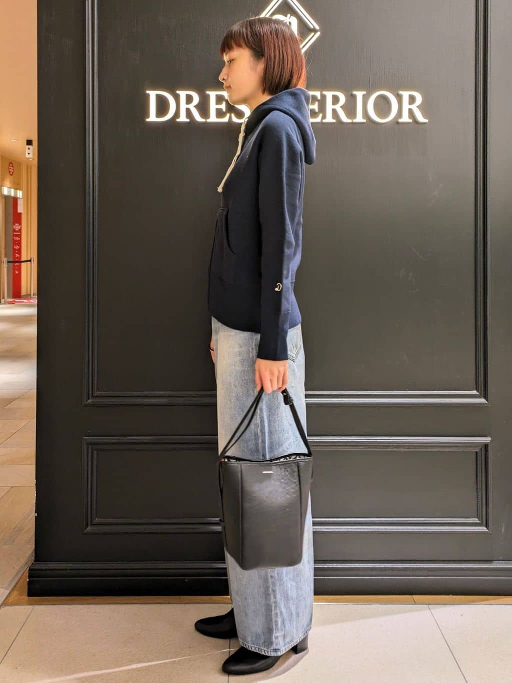 saoriさんの「DRESSTERIOR｜デキシー吊裏毛ジップアップパーカ」を使ったコーディネート