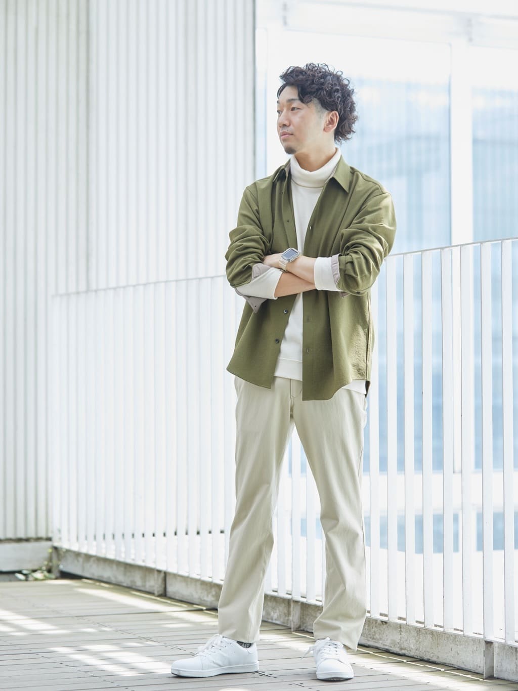 中嶋弘樹さんの「TAKEO KIKUCHI｜」を使ったコーディネート