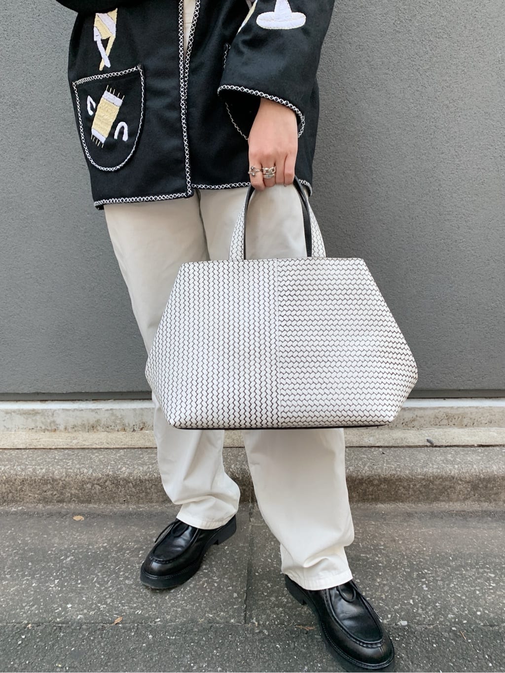 Iさんの「HIROKO HAYASHI｜OTTICA（オッティカ）ハンドトートバッグS」を使ったコーディネート