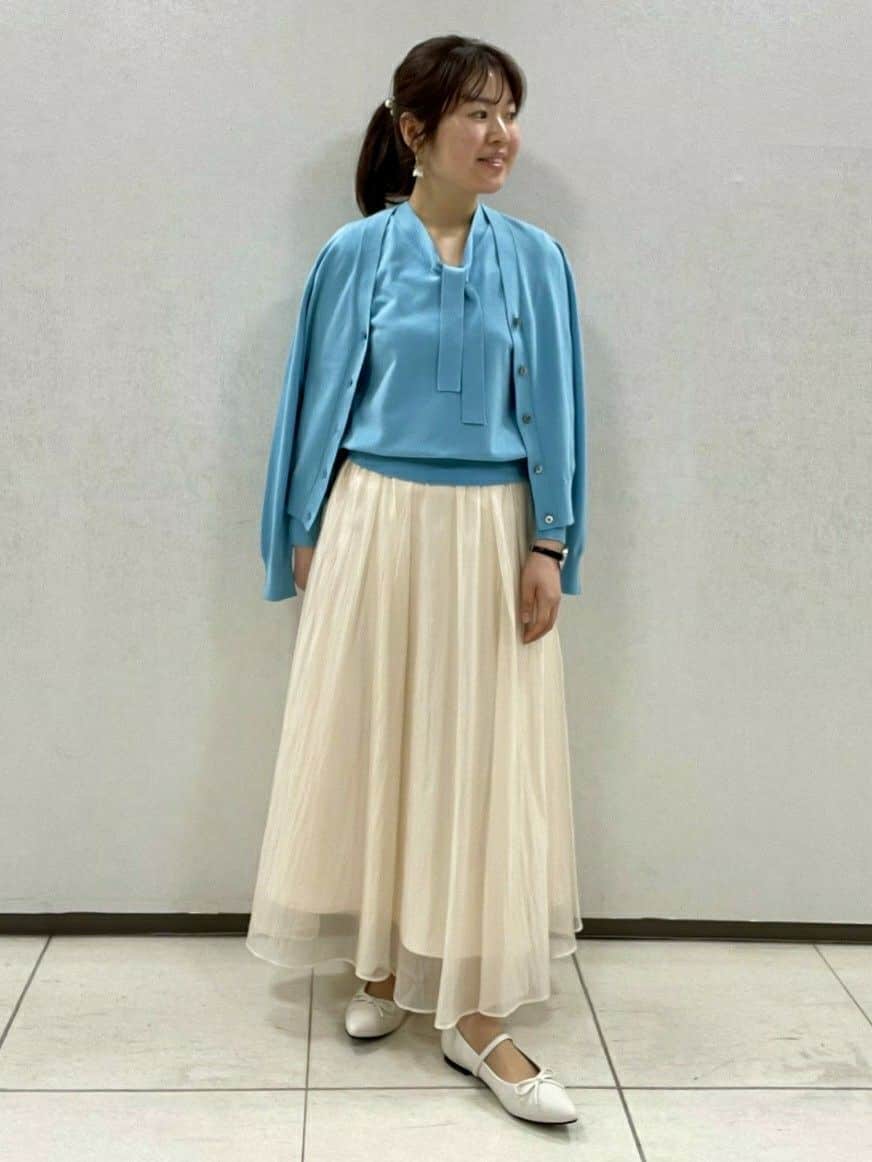 Mさんの「UNTITLED｜◆【アンサンブル可能】配色Vネックカーディガン」を使ったコーディネート