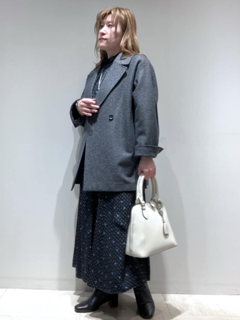関根さんの「Reflect｜」を使ったコーディネート