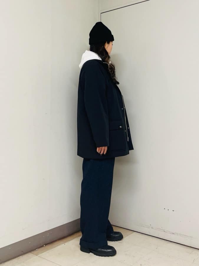 iwさんの「TAKEO KIKUCHI｜ラスタウォーカーニットCAP」を使ったコーディネート