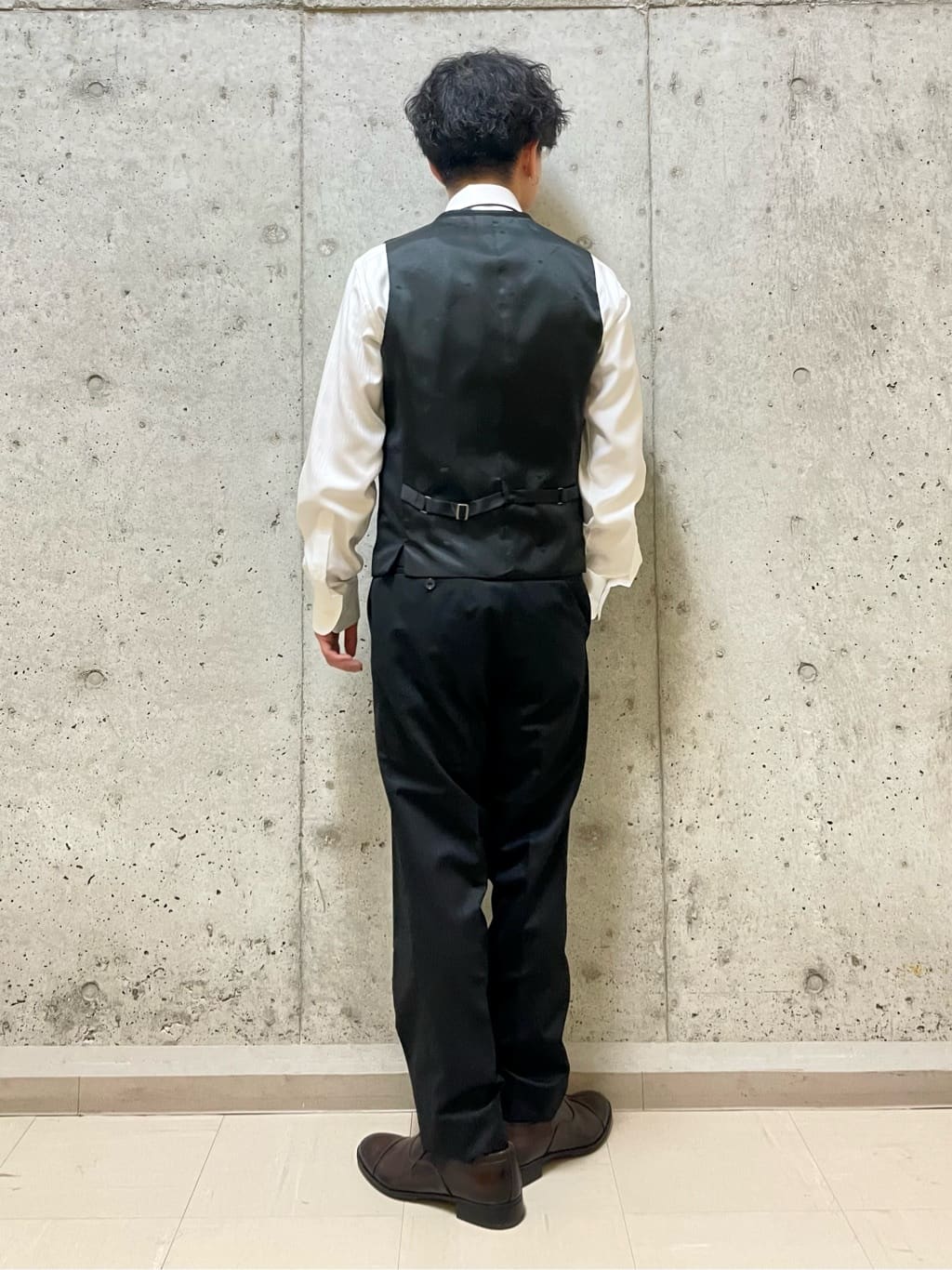 すずきさんの「TAKEO KIKUCHI｜【Made in JAPAN】ドビーストライプ ドレス シャツ」を使ったコーディネート