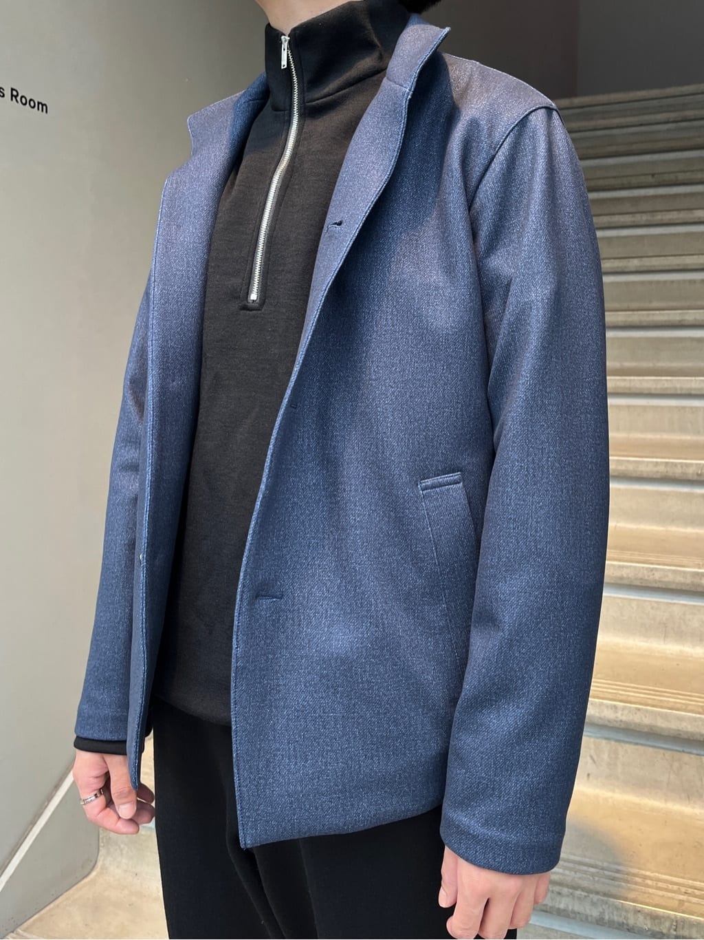 Namikiさんの「TAKEO KIKUCHI｜【DOWN FABRIC】ダウンファブリック スタンドカラーブルゾン」を使ったコーディネート