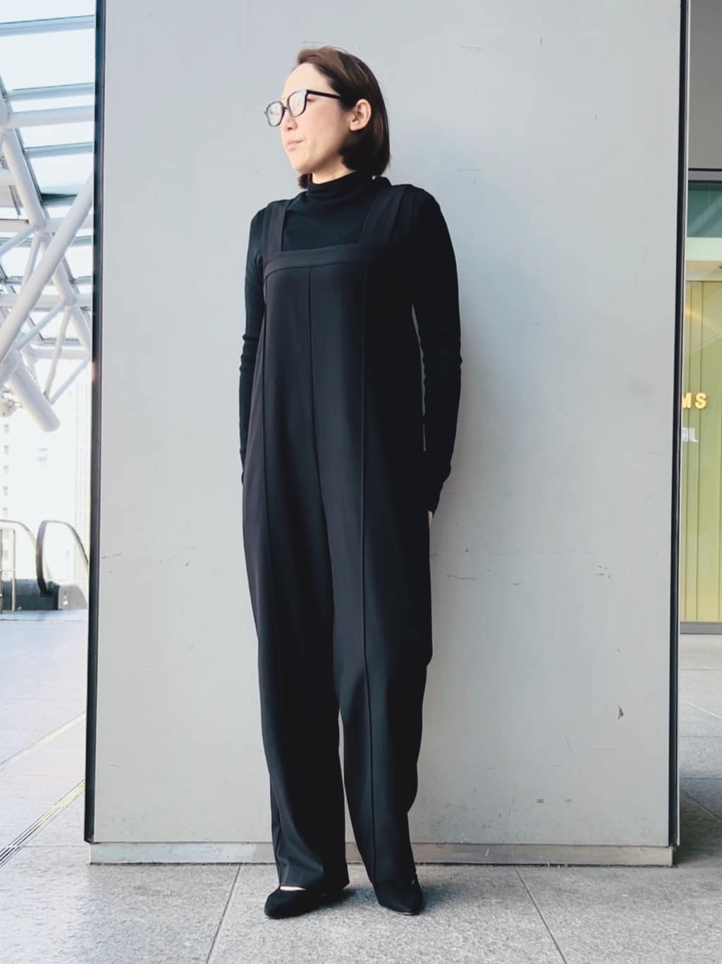 machikoさんの「ESPERANZA｜《定番》晴雨兼用クッションフラットパンプス」を使ったコーディネート