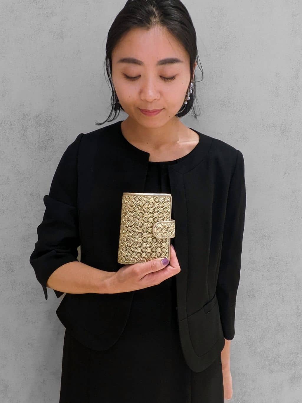 MTさんの「HIROKO HAYASHI｜GIRASOLE（ジラソーレ）二つ折り財布」を使ったコーディネート