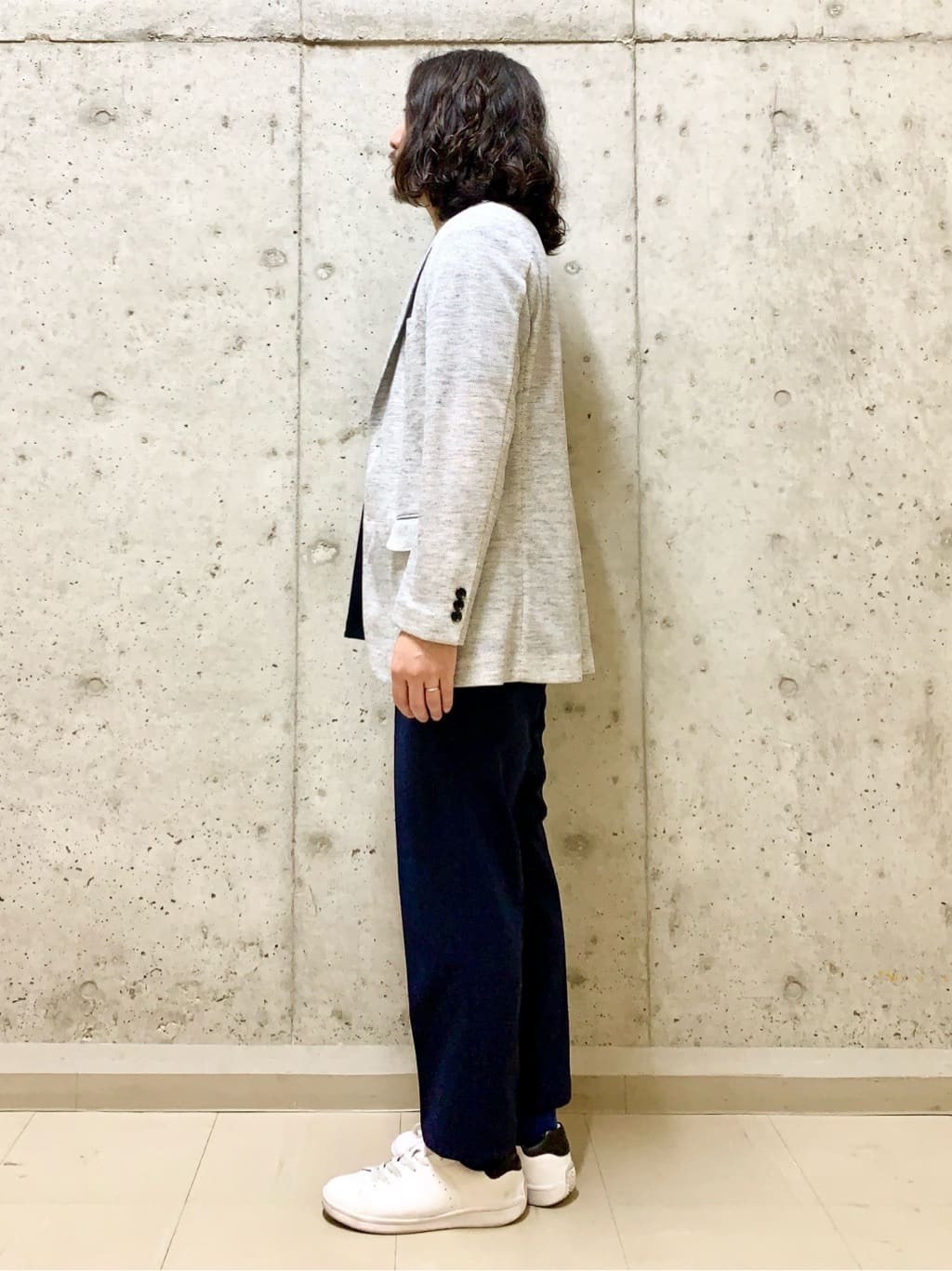 木村剛さんの「TAKEO KIKUCHI｜【尾州織】リネンブレンド メッシュ ジャケット」を使ったコーディネート