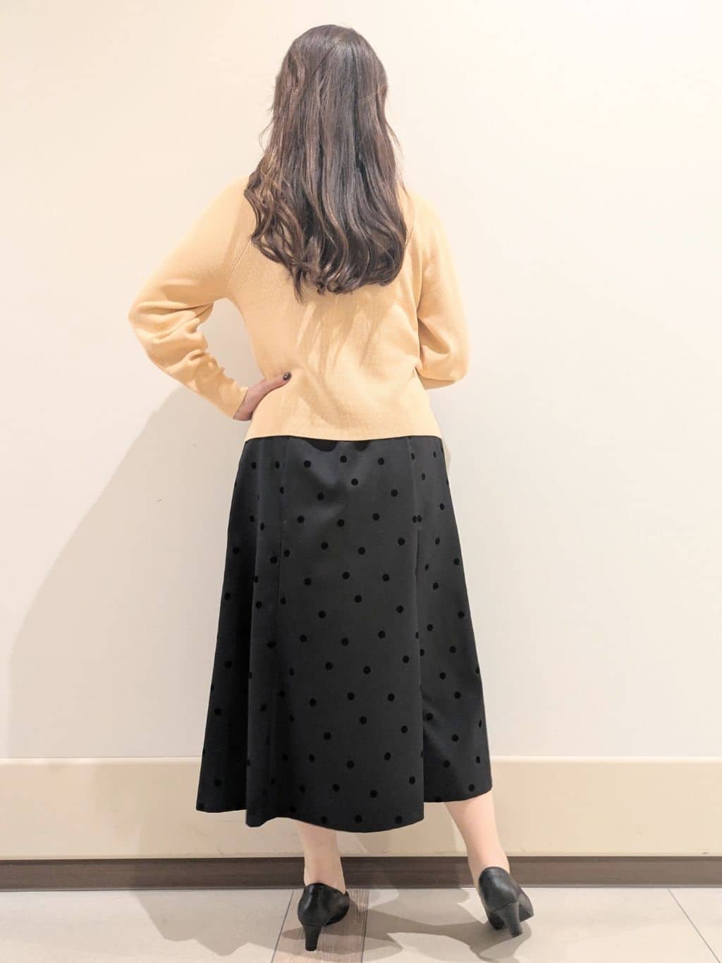imamiさんの「Reflect｜◆【夏SALE／手洗い可】パフスリーブニット」を使ったコーディネート