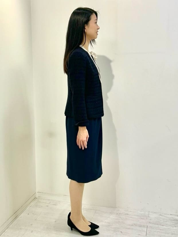 akariさんの「COUP DE CHANCE｜【2WAY/通勤/セレモニー】クローチェバッグ」を使ったコーディネート