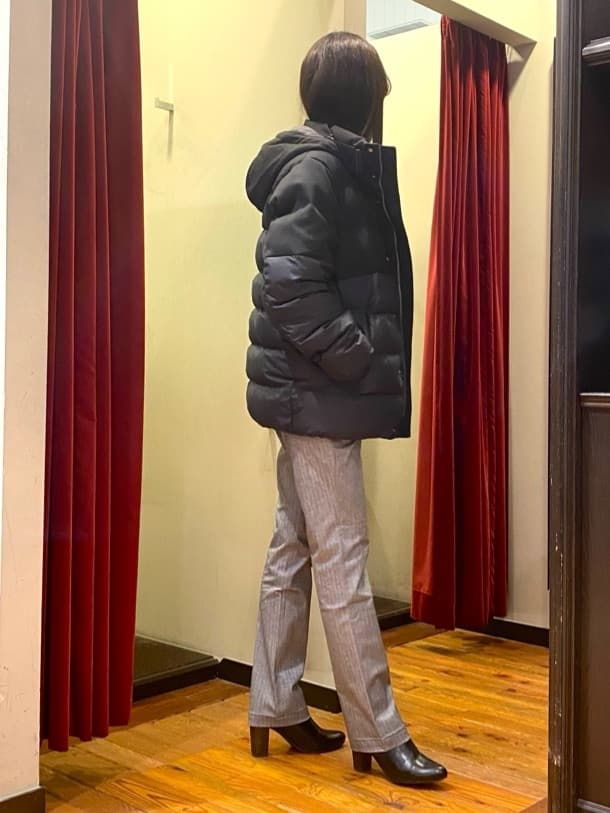 かわぴーさんの「TAKEO KIKUCHI｜【Made in JAPAN】播州織 ヘリンボン ストレート パンツ」を使ったコーディネート