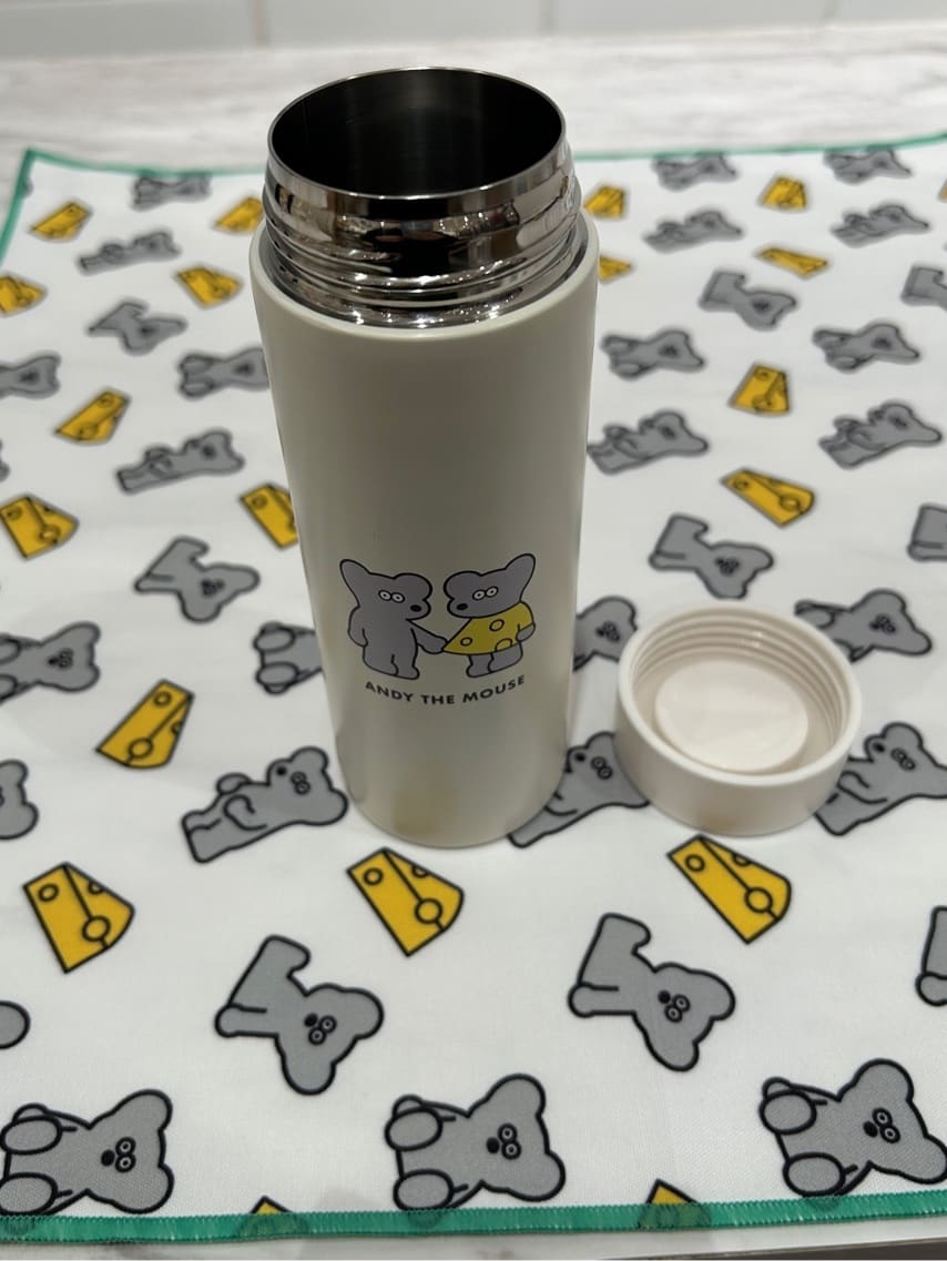 たかともさんの「212 KITCHEN STORE｜ナイロン保冷ランチバッグ BE ＜ANDY THE MOUSE＞」を使ったコーディネート