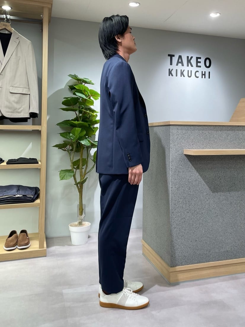 TAKE✳︎さんの「TAKEO KIKUCHI｜【抗菌防臭/シーズンレス】シアサッカー ジャージシャツ」を使ったコーディネート