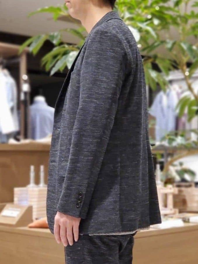 ishidaさんの「TAKEO KIKUCHI｜【尾州織】リネンブレンド メッシュ ジャケット」を使ったコーディネート