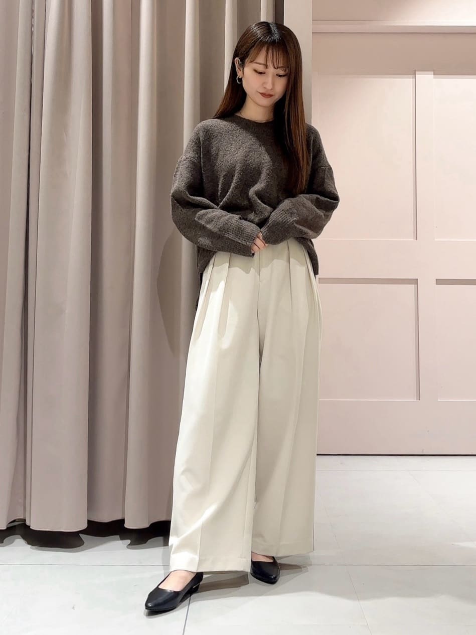 RINAさんの「ESPERANZA｜《定番》晴雨兼用クッションフラットパンプス」を使ったコーディネート