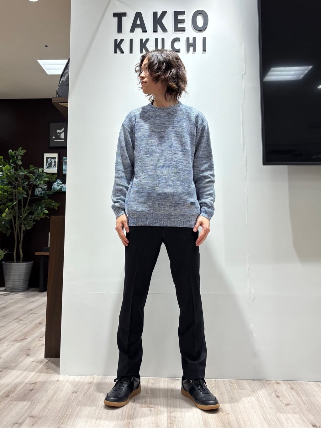 Kaiさんの「TAKEO KIKUCHI｜【360&deg;ストレッチ／セットアップ対応】None Of Stress パンツ」を使ったコーディネート