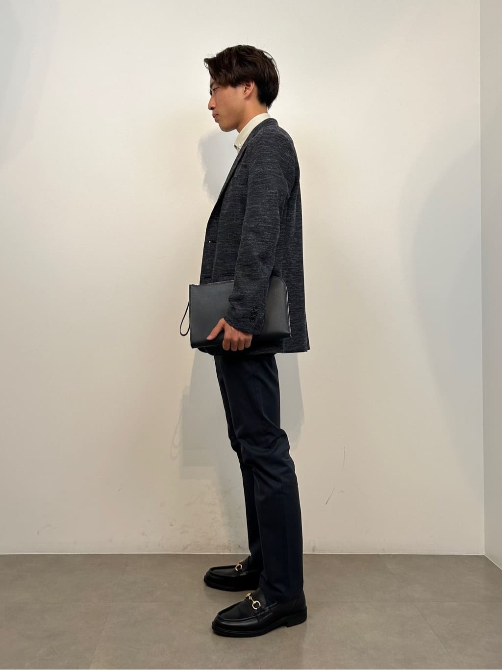 SHOSEIさんの「TAKEO KIKUCHI｜【尾州織】リネンブレンド メッシュ ジャケット」を使ったコーディネート