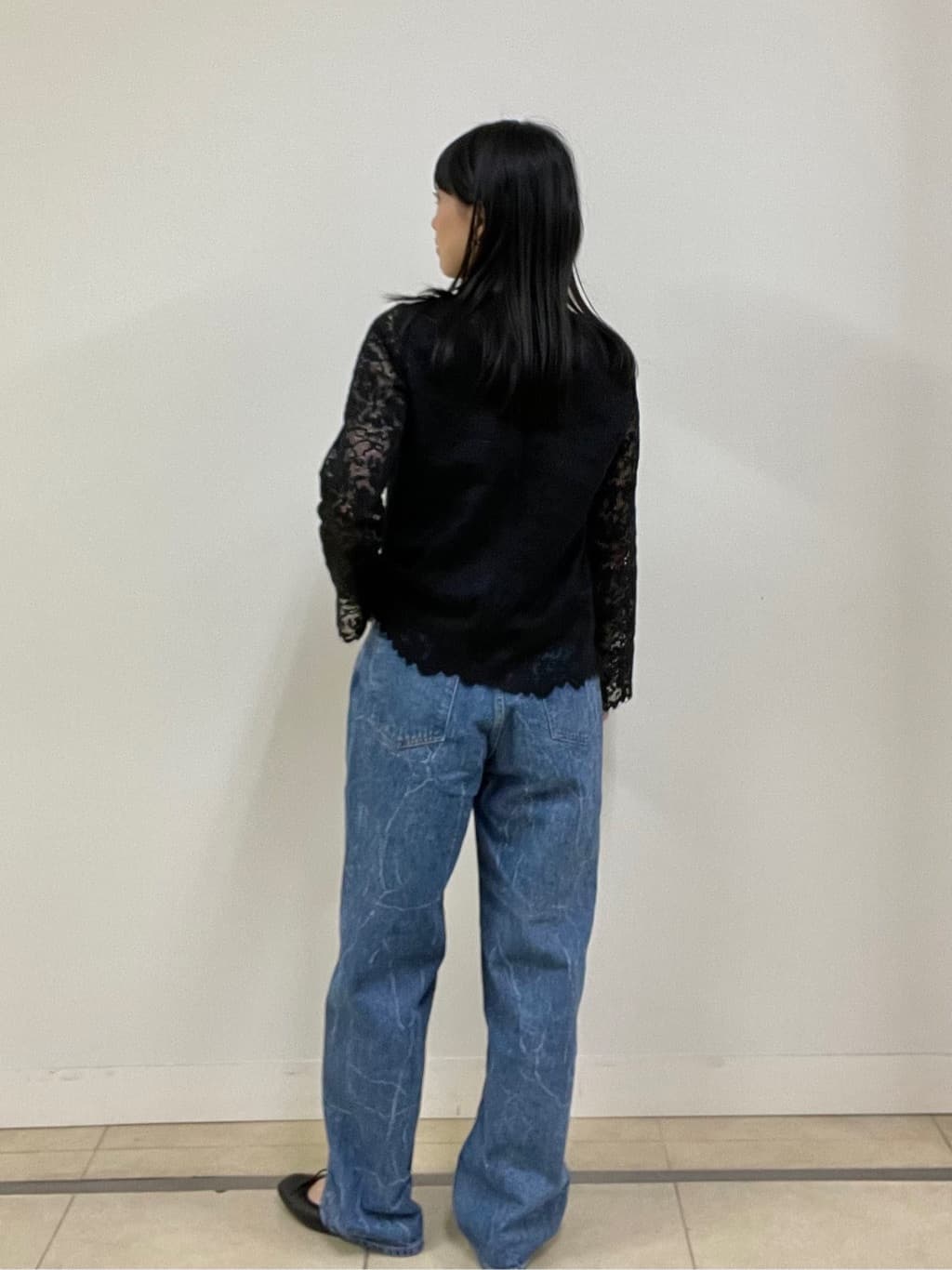 arisaさんの「DRESSTERIOR｜◆ソフトレザーバレエシューズ」を使ったコーディネート