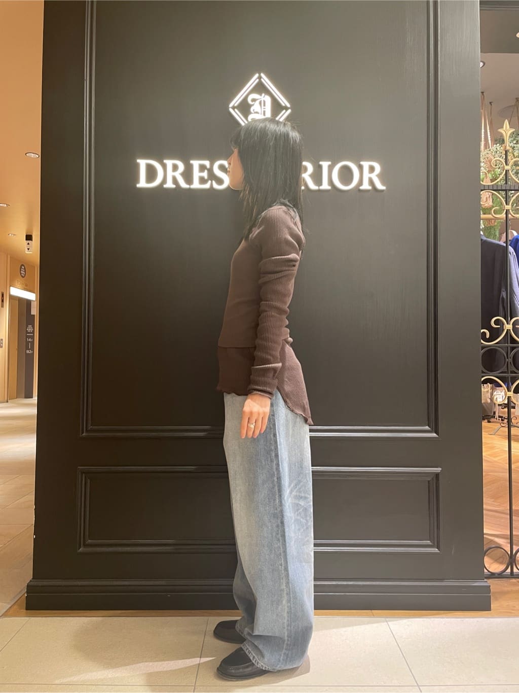 Karinさんの「DRESSTERIOR｜◆【本革】ラムレザーライダースジャケット」を使ったコーディネート
