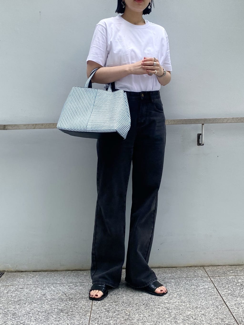 Uさんの「HIROKO HAYASHI｜OTTICA（オッティカ）ハンドトートバッグS」を使ったコーディネート