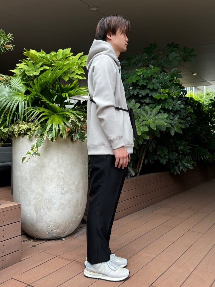 圭哉さんの「TAKEO KIKUCHI｜【THE FLAGSHIP】バラシャパンツ」を使ったコーディネート