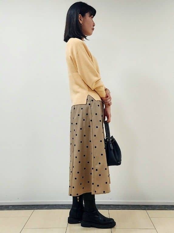 saiさんの「Reflect｜◆【夏SALE／手洗い可】パフスリーブニット」を使ったコーディネート