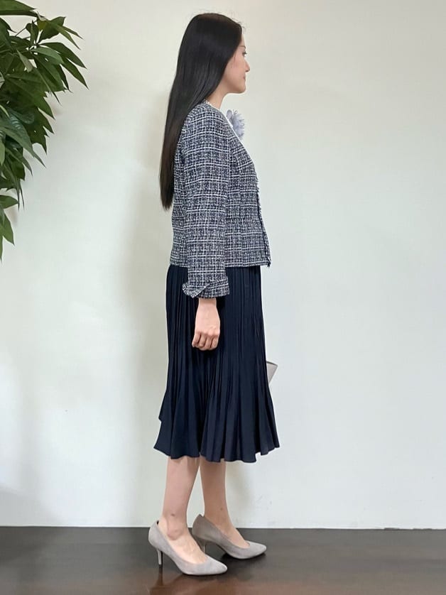 カレンさんの「UNTITLED｜【追加/日本製】ブーケフラワーコサージュ」を使ったコーディネート