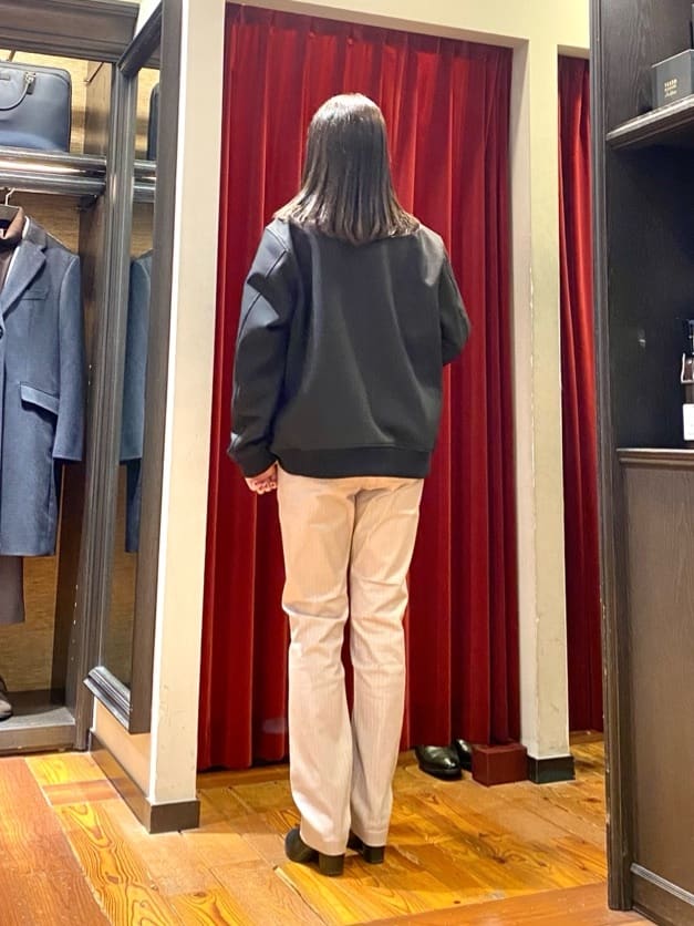 かわぴーさんの「TAKEO KIKUCHI｜【Made in JAPAN】播州織 ヘリンボン ストレート パンツ」を使ったコーディネート