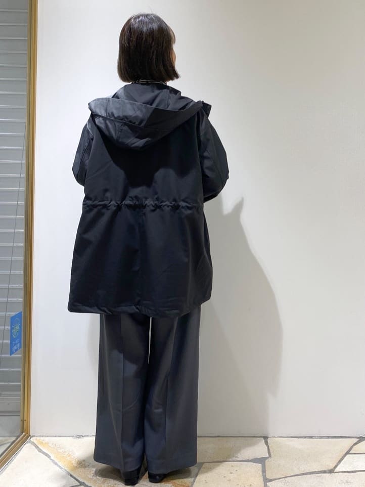 rieさんの「index｜スクエアバックルワイドベルト」を使ったコーディネート