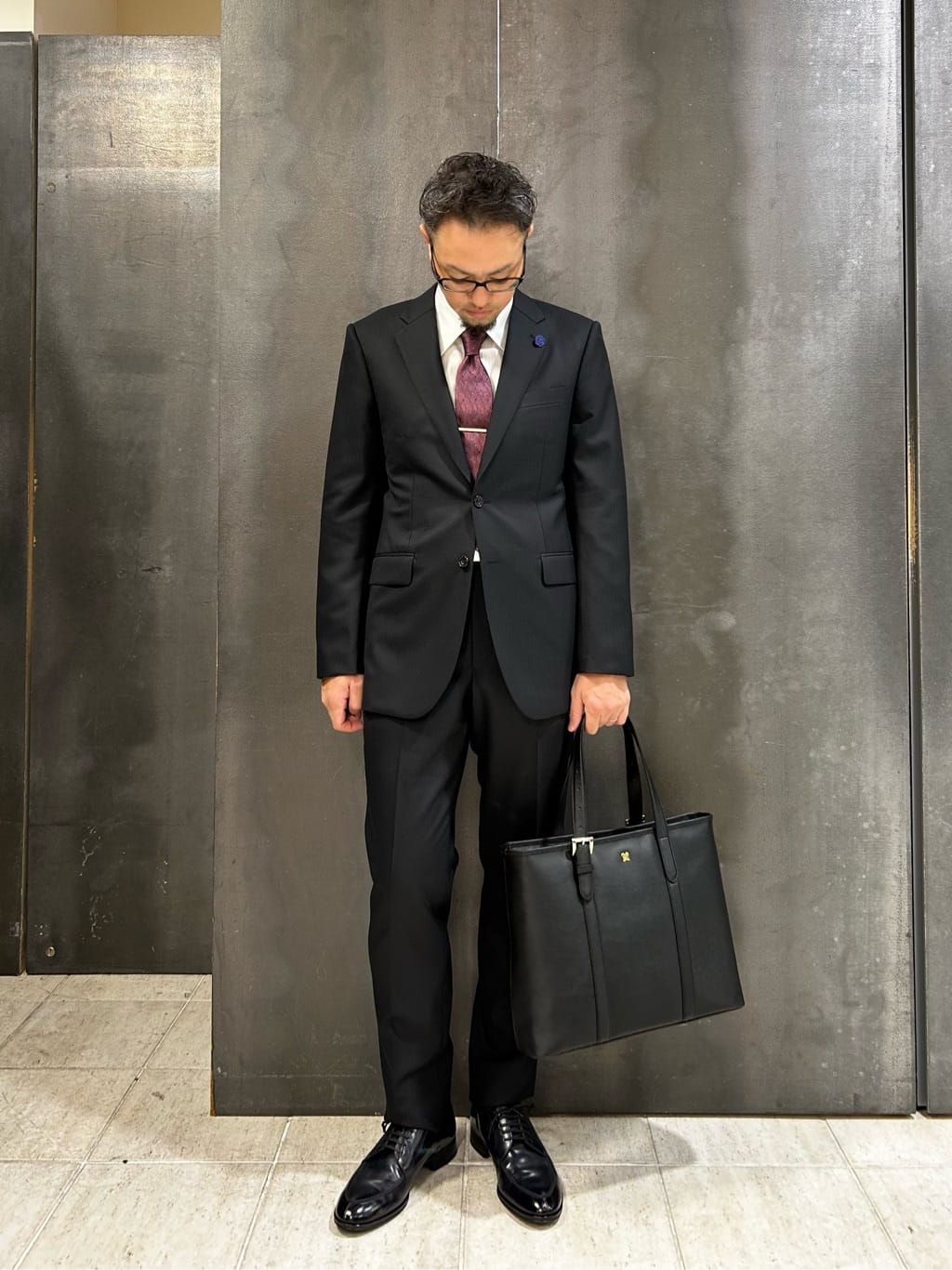 coheyさんの「TAKEO KIKUCHI｜【Made in JAPAN】矢絣（やがすり）スーツ／スリーピース対応」を使ったコーディネート