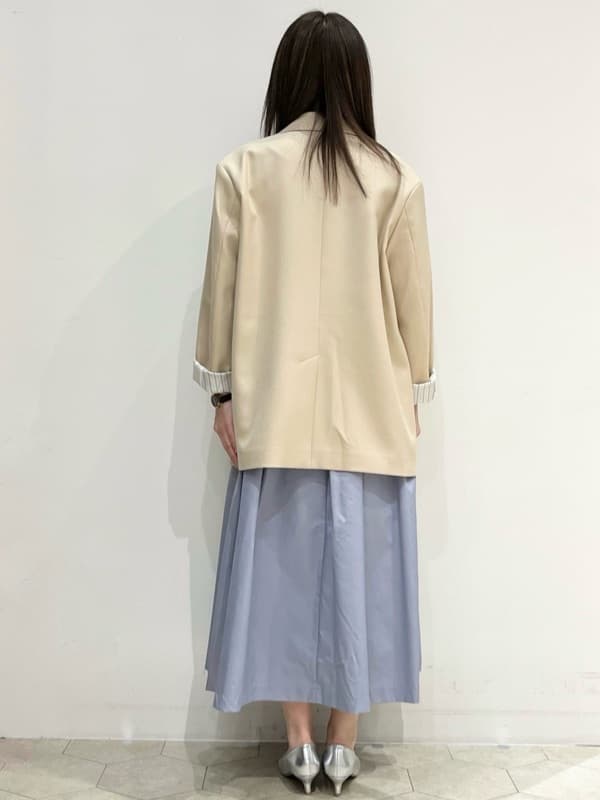 yukariさんの「OPAQUE.CLIP｜◆シアーベロアトップス【洗濯機洗い可】」を使ったコーディネート