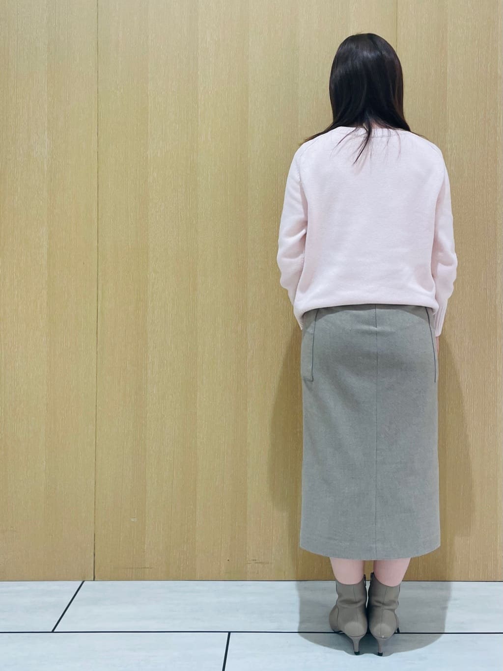 CHISATOさんの「UNTITLED｜◆【洗える/体型カバー】コットンウールプルオーバーニット」を使ったコーディネート