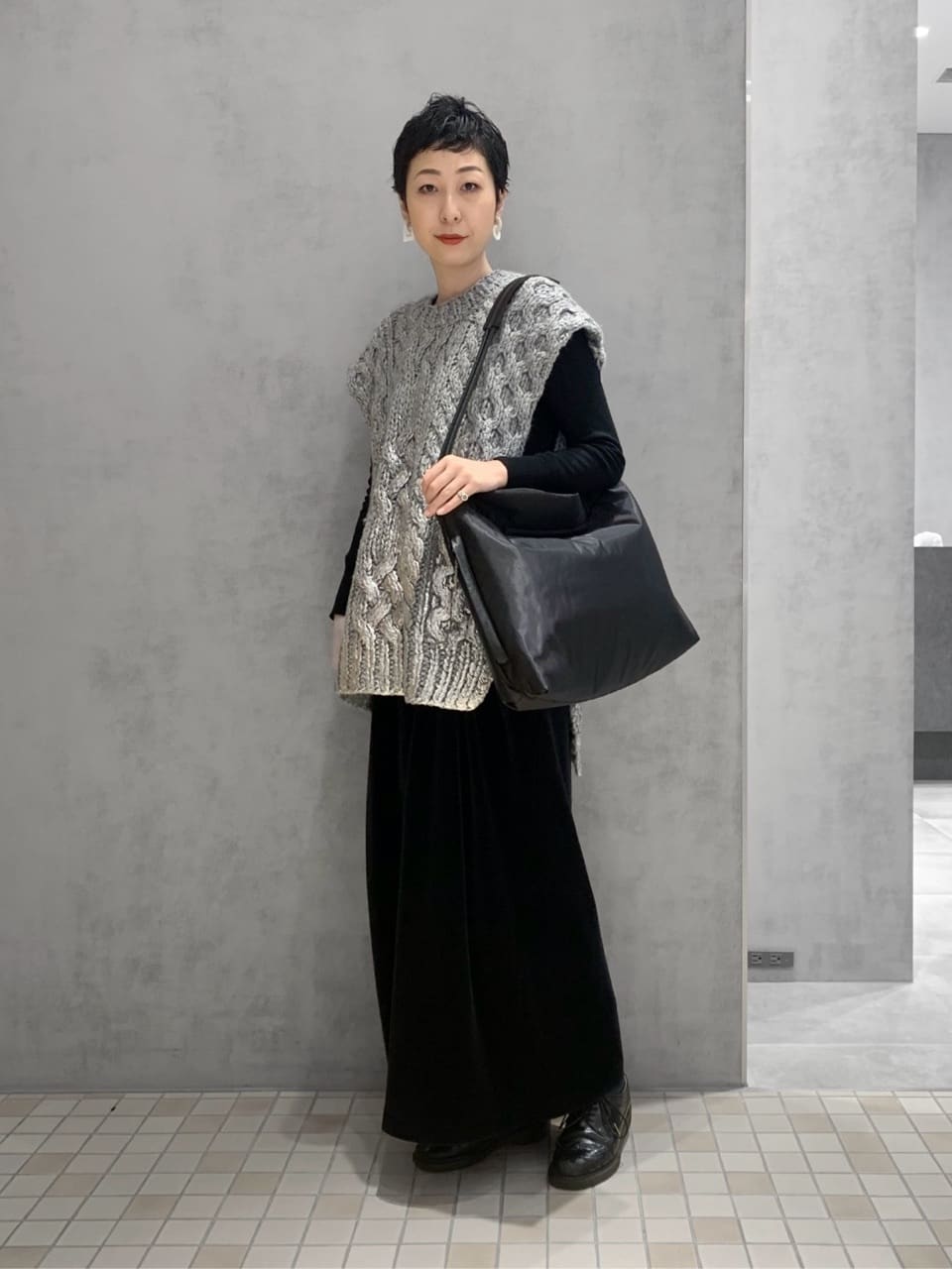 Kさんの「HIROKO HAYASHI｜ENORME（エノルメ）ショルダーバッグ」を使ったコーディネート