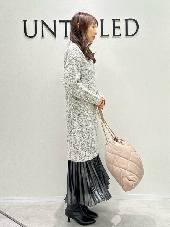 Miwaさんの「UNTITLED｜【日本製／2WAY衿】スタンドカラー ロングコート」を使ったコーディネート