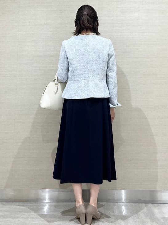 なつよさんの「UNTITLED｜【追加6/日本製】2連フェイクパールネックレス」を使ったコーディネート