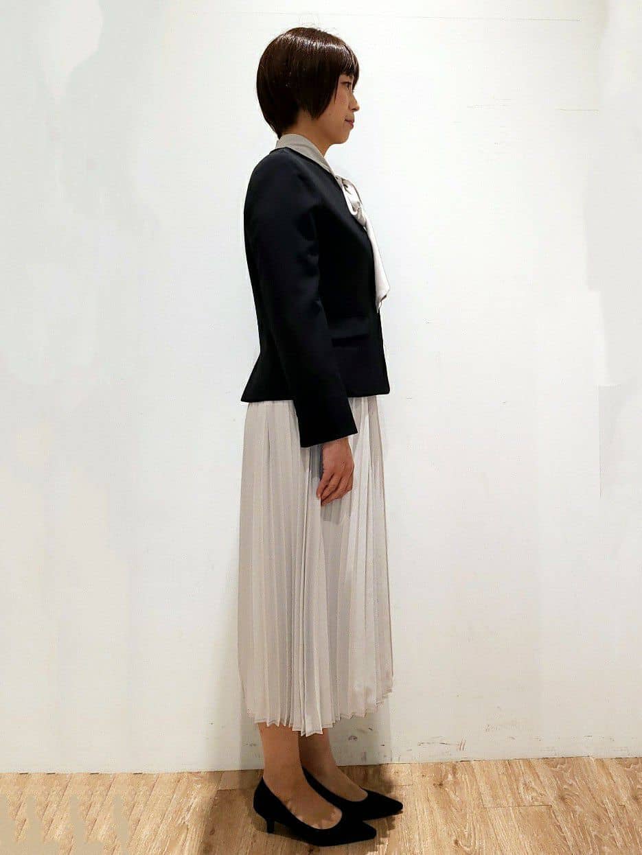 SHIMAKOさんの「OPAQUE.CLIP｜◆【抗菌防臭加工／低反発クッション】名品　ポインテッドトゥパンプス」を使ったコーディネート
