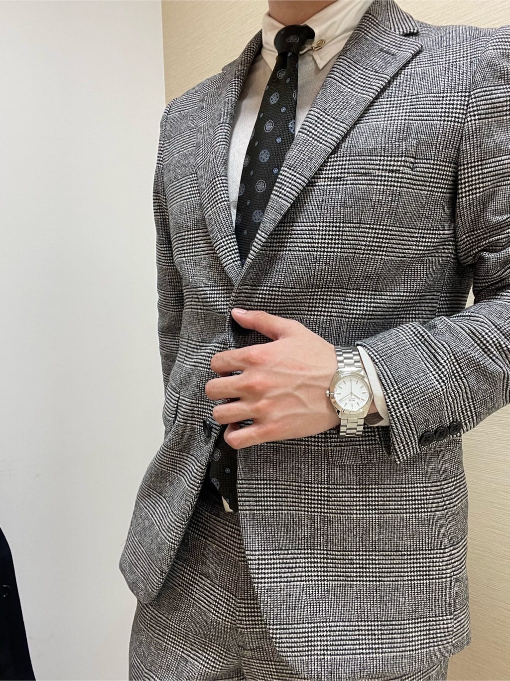 Suehiroさんの「TAKEO KIKUCHI｜ウールカシミヤブレンド チェスターコート」を使ったコーディネート
