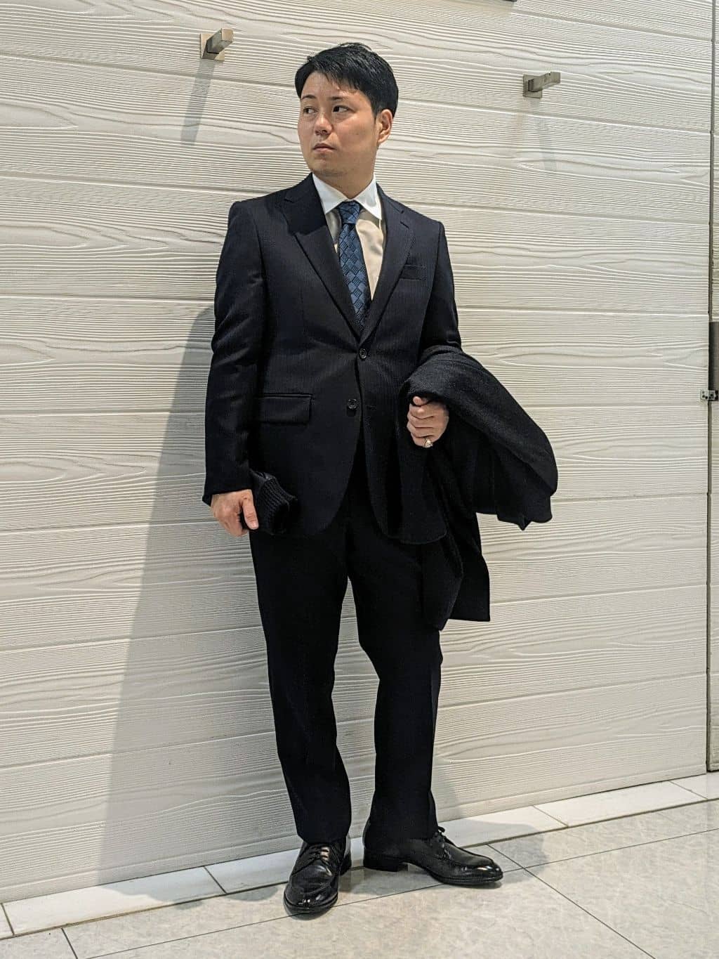 かずさんの「TAKEO KIKUCHI｜日本製 Uチップ ドレスシューズ」を使ったコーディネート