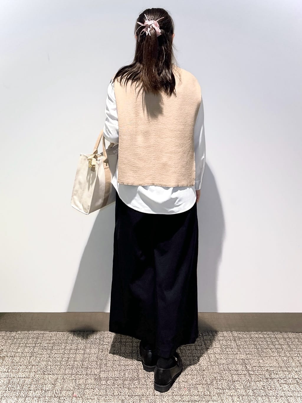 みーさんの「grove｜【Lee別注】スクエアA4 2WAYトート【A4サイズ収納可】」を使ったコーディネート