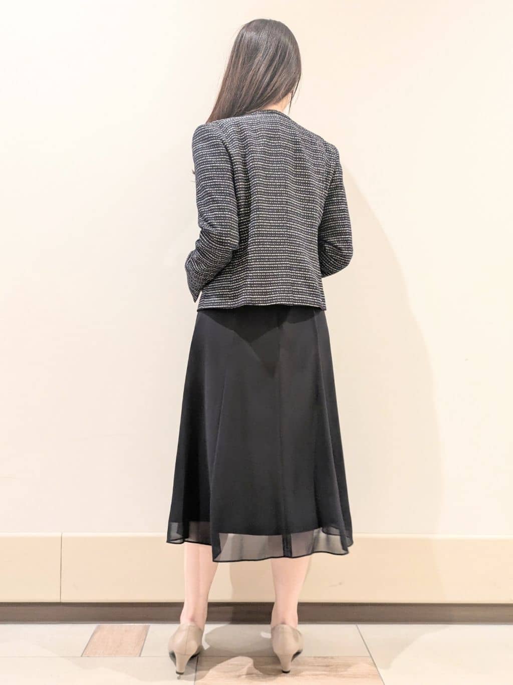 imamiさんの「Reflect｜◆【フォーマル/セットアップ可】ツイードジャケット」を使ったコーディネート