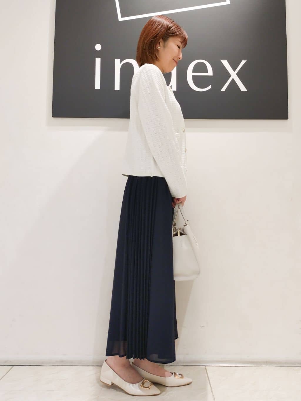 n.さんの「index｜◆コットンカノコカーディガン【洗濯機洗い可】」を使ったコーディネート