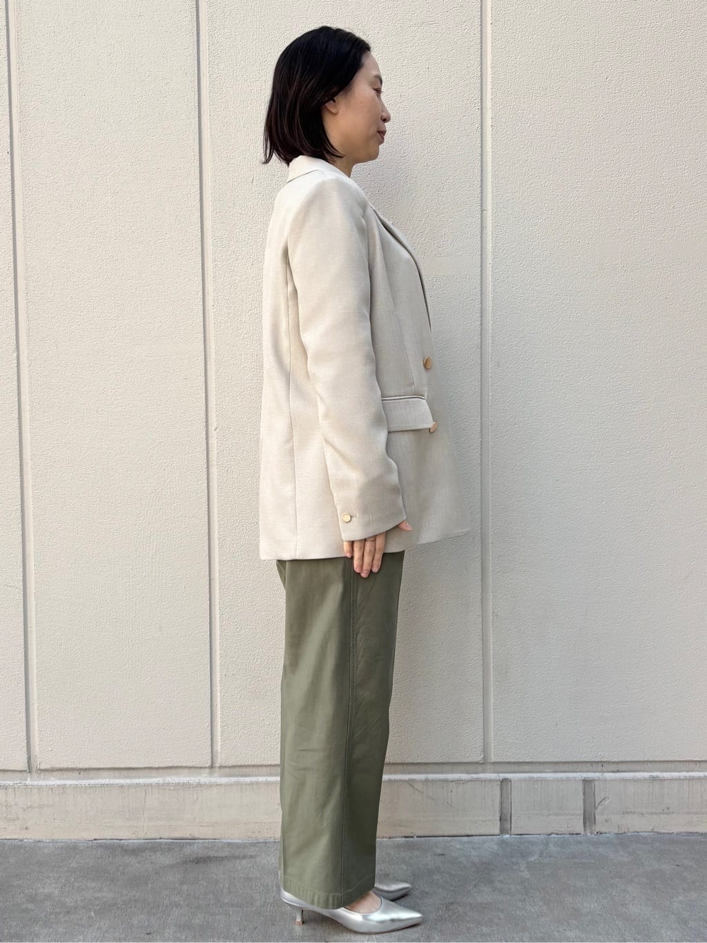 mhさんの「OPAQUE.CLIP｜シンプルデイリーベルト」を使ったコーディネート