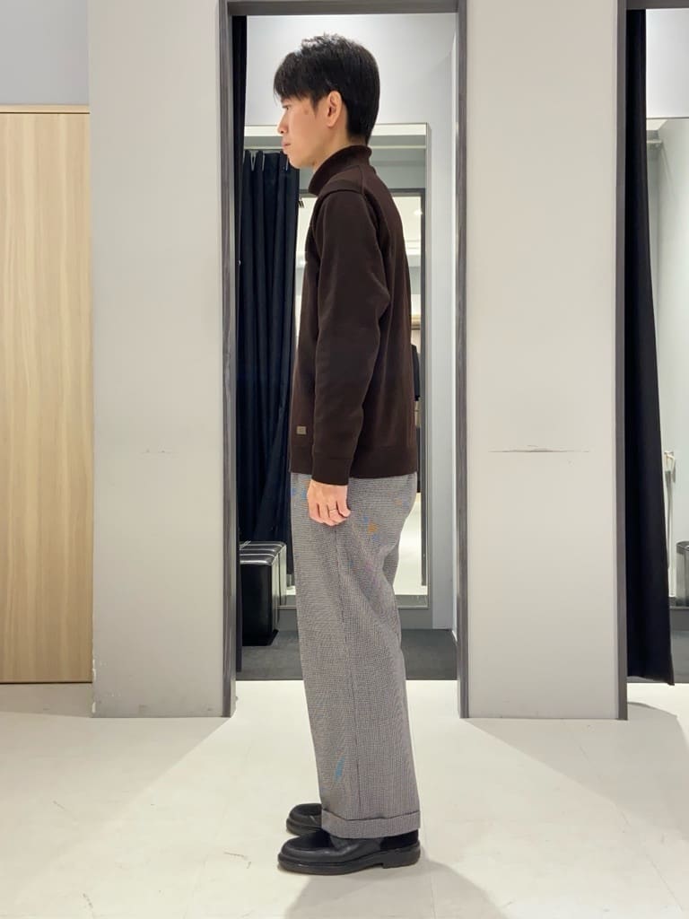 わいずみさんの「TAKEO KIKUCHI｜【DOWN FABRIC】ダウンファブリック スタンドカラーブルゾン」を使ったコーディネート