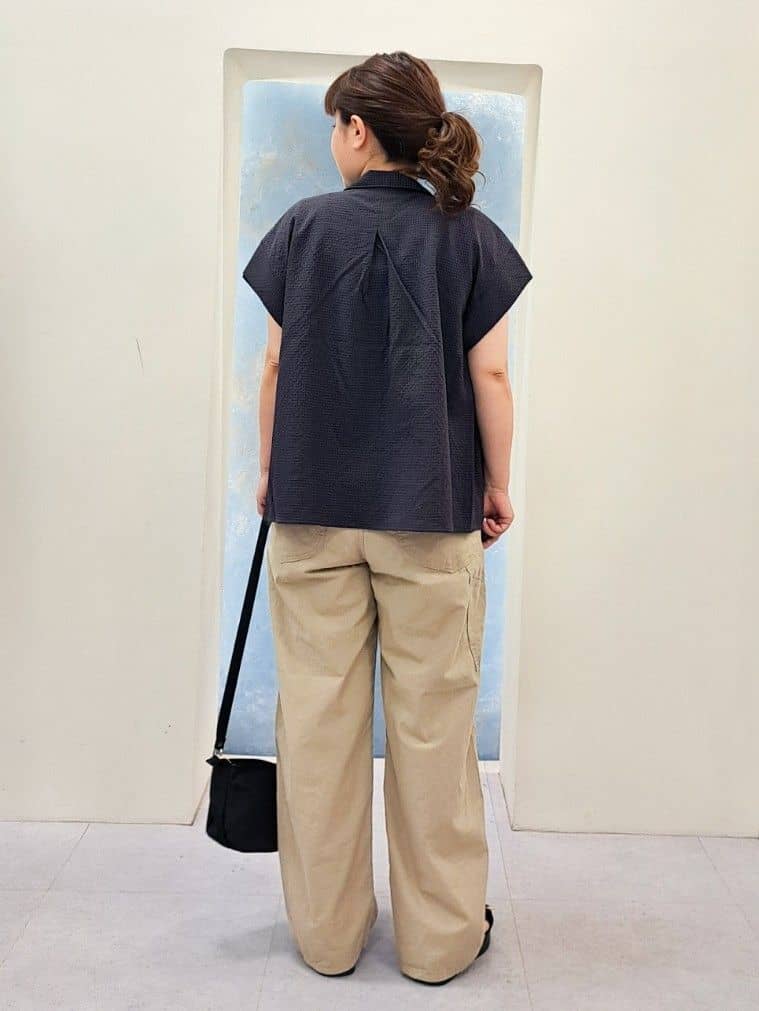 ふるさんの「grove｜＜Lee&times;grove（別注色あり）＞ PAINTER PANTS」を使ったコーディネート