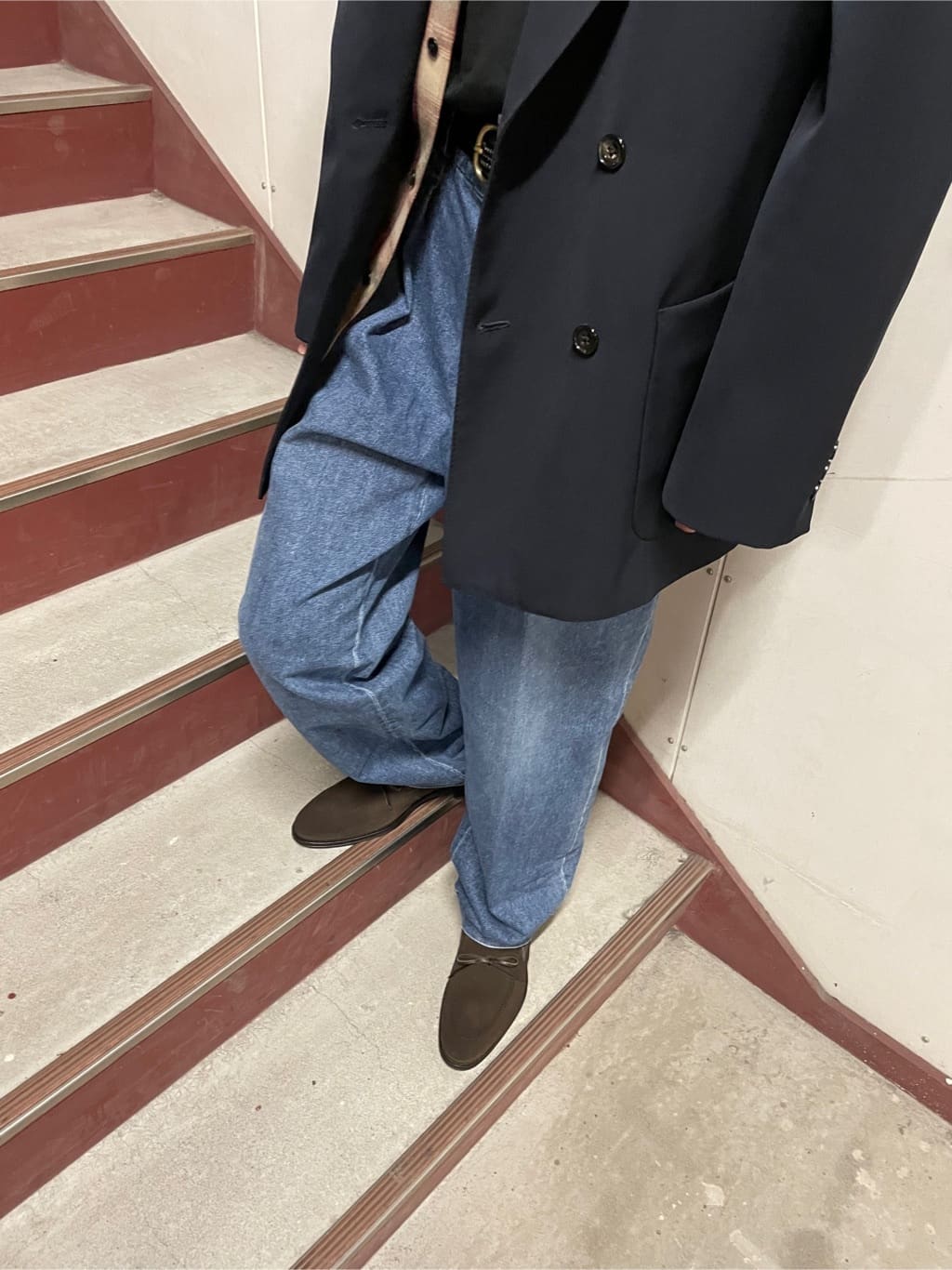 Okdさんの「TAKEO KIKUCHI｜レースローファー」を使ったコーディネート