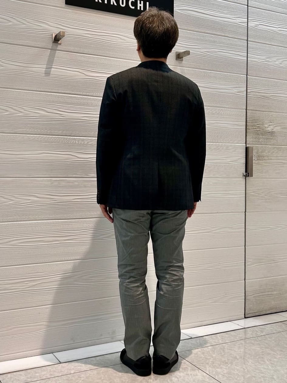 すーさんの「TAKEO KIKUCHI｜【全7サイズ&times;8色展開！】トップマルチヘリンボン パンツ」を使ったコーディネート