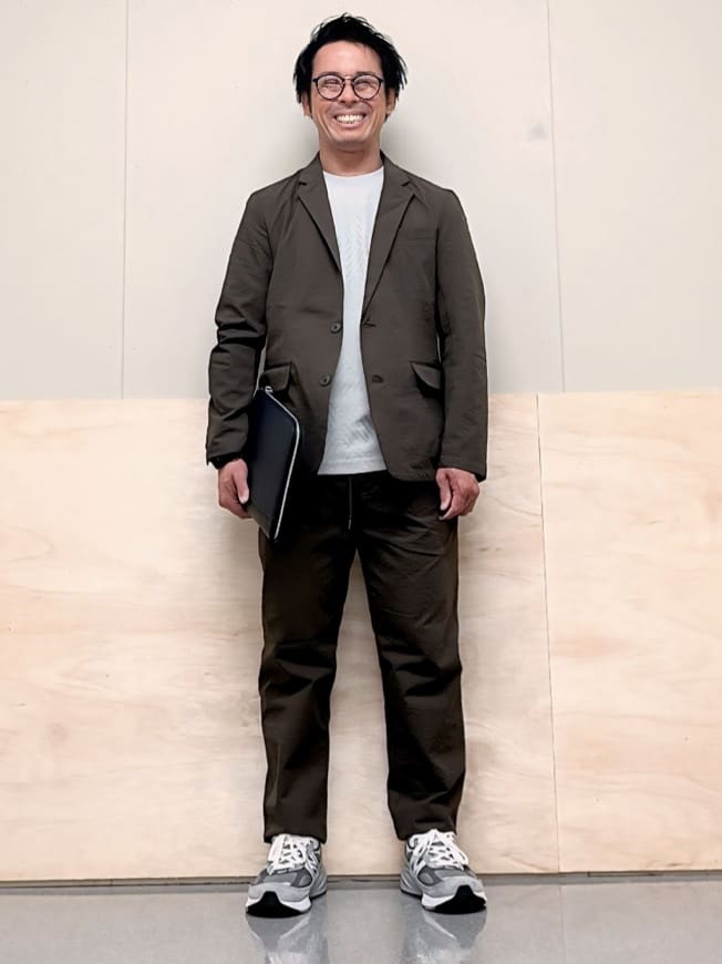 KENJI Iさんの「THE SHOP TK｜【ご好評につき再入荷！！】L字クラッチバッグ 冠婚葬祭/ビジネス/セレモニー/パーティー」を使ったコーディネート