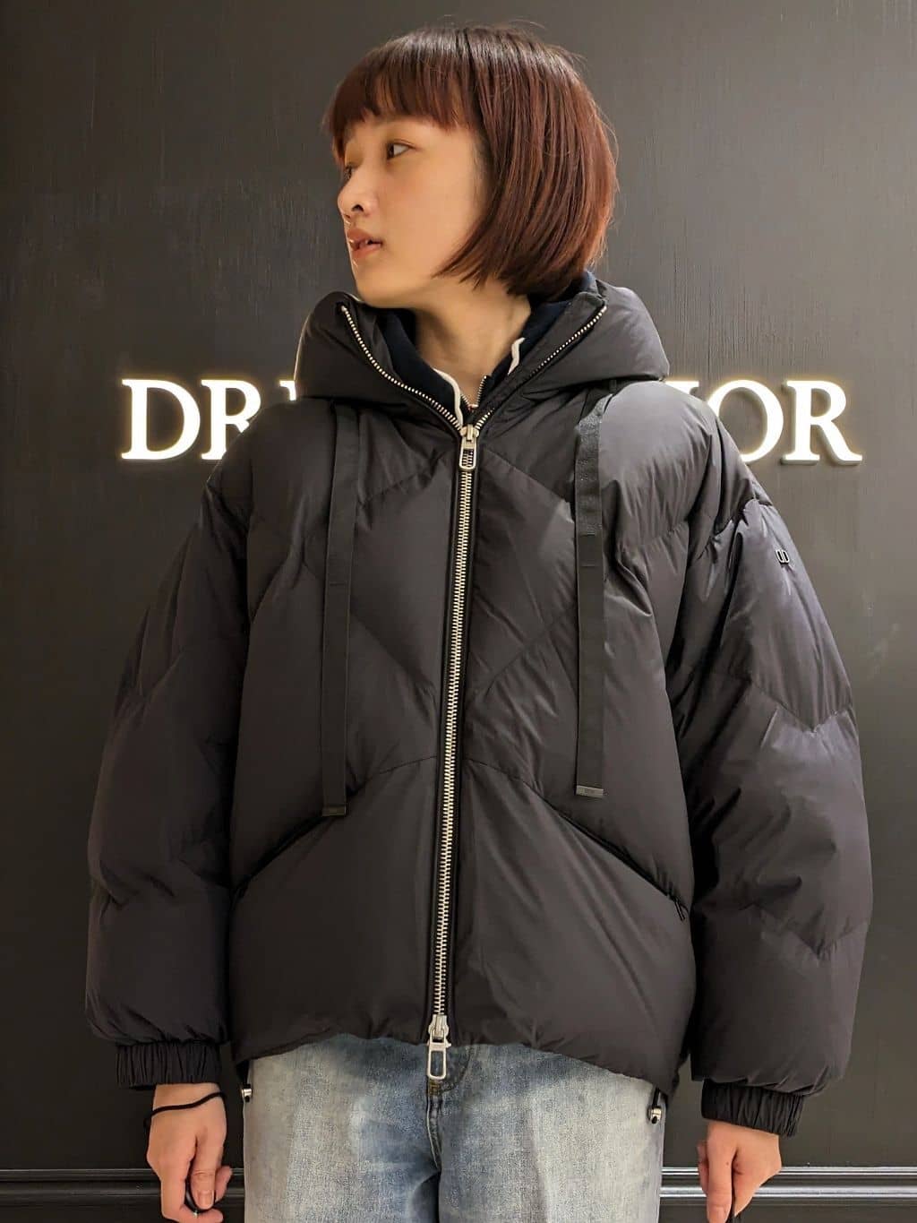 saoriさんの「DRESSTERIOR｜デキシー吊裏毛ジップアップパーカ」を使ったコーディネート